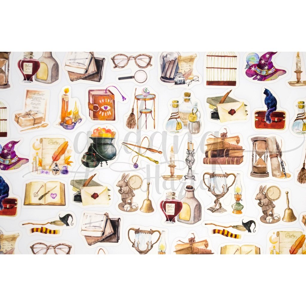 

Stiker Wizard School Sticker Motif Penyihir Sekolah DIY Scrapbook GH 303765