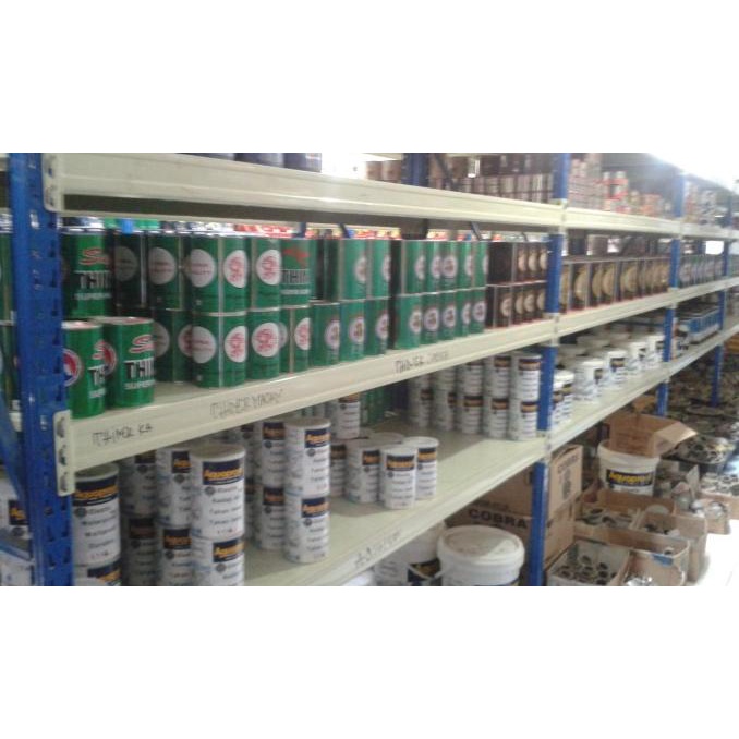 Rak Gudang Medium Duty Tinggi 2Meter 3 Level / Rak Besi / Rak Industri