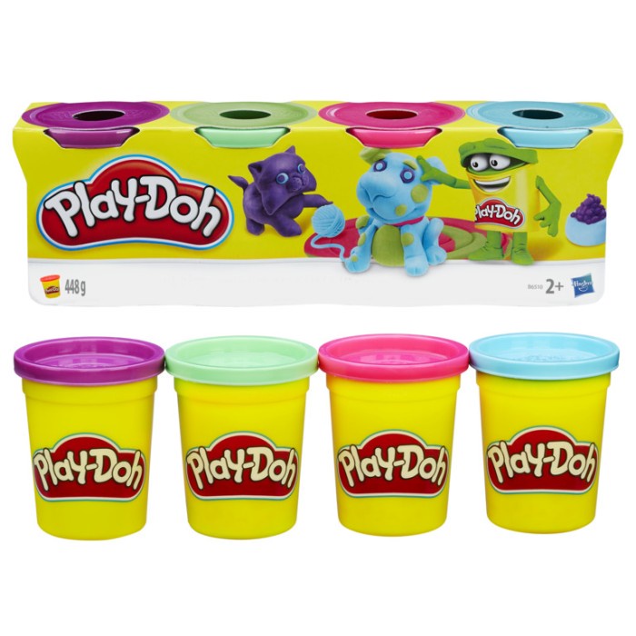 FLASH SALE PLAYDOH CLASSIC BOLD BRIGHT COLOR AST B5517 TERMURAH