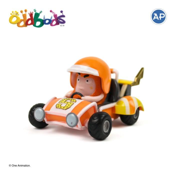Oddbods Mini Racers Slick & Pogo - Mainan Mobil Anak