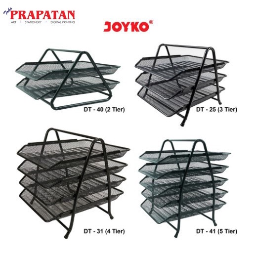 

Terlaris Joyko Document Tray Organizer 2-5 Tingkat / Wadah Dokumen