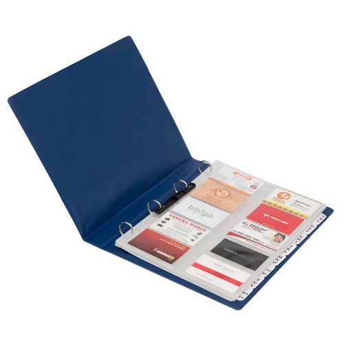 

Terlaris Bantex Business Card Album 400 Cards A4 #5599