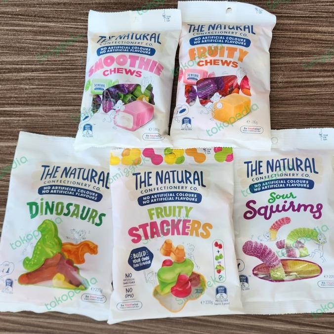 

THE NATURAL CONFECTIONARY CO GUMMY JELLY CHEWS PERMEN KUNYAH IMPORT