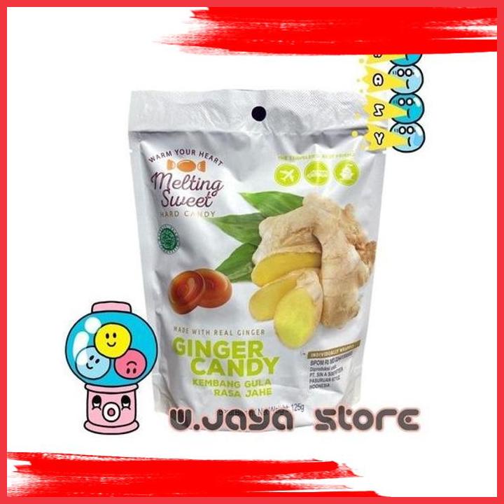 

(WJS) MELTING SWEET HARD CANDY LYCHEE / GINGER 125G