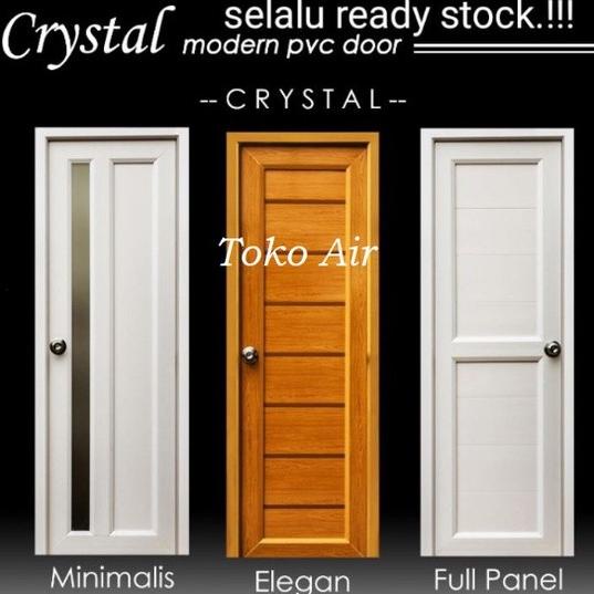 Pintu Kamar Mandi Modern Pvc Door Crystal 88Kbar