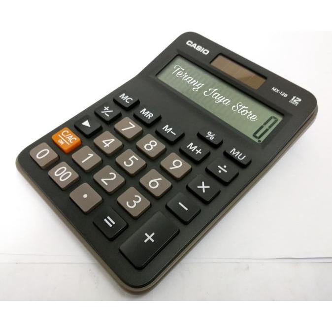 

Kalkulator Casio 12 Digit MX-12B (Garansi Resmi CASIO 1 tahun)