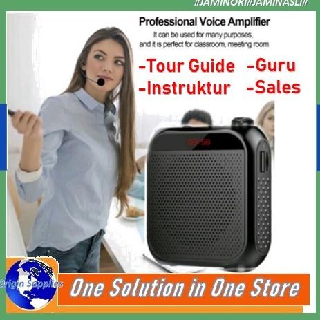 Penguat Suara Speaker Toa Mini Megaphone Tourguide Audio Amplifier Original