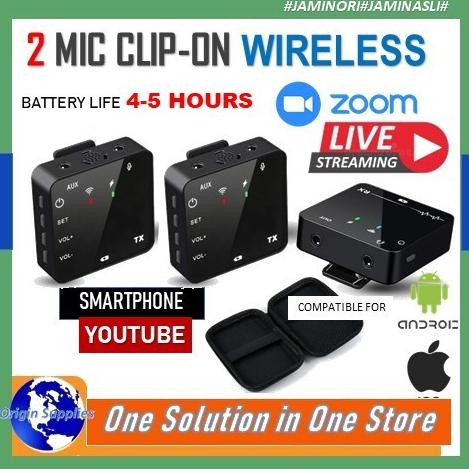 Mic Hp Youtuber For Android Iphone Android And Camera Pc Laptop 2 Mic Original