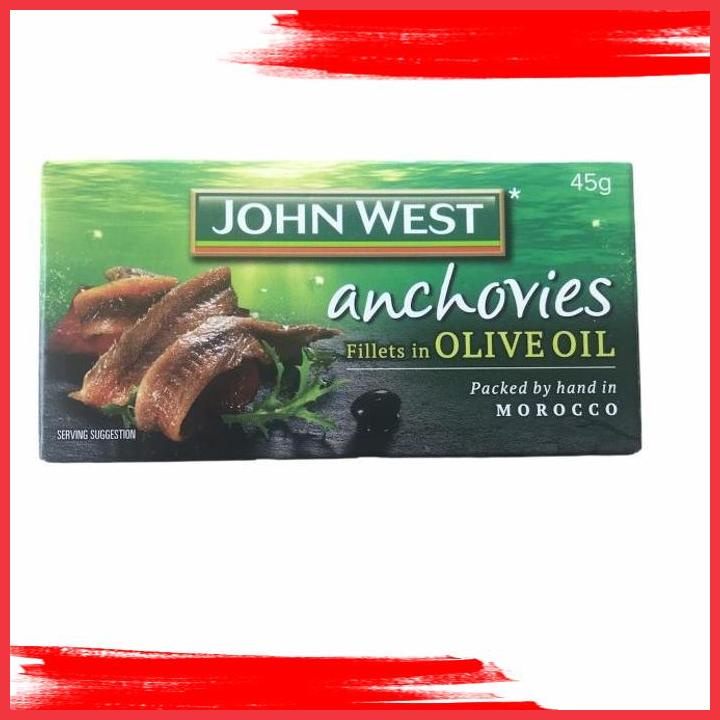 

(WJS) JOHN WEST ANCHOVIES FILLETS IN OLIVE OIL