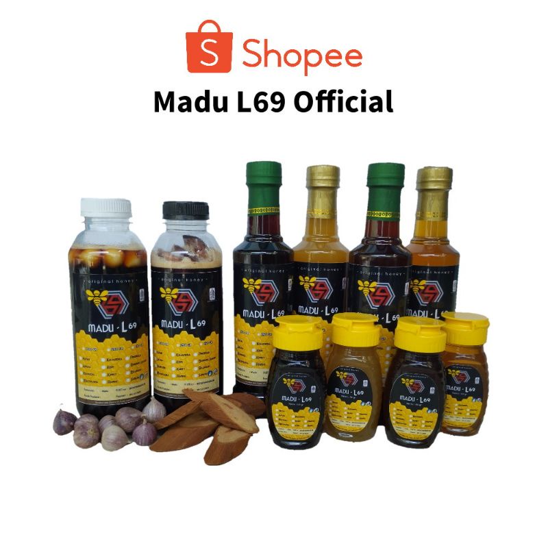 

[GRATIS ONGKIR] Madu All Varian 500gr - Akasia Hutan Kaliandra Klanceng Multiflora Karet Kopi Randu Bajakah Bawang Lanang - Khusus Pulau Jawa (Madu L69 Official)