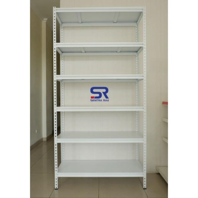 Rak Gudang 6 Susun Kapasitas 500 Kg Uk 240 X 120 X 60 Cm Rak Besi
