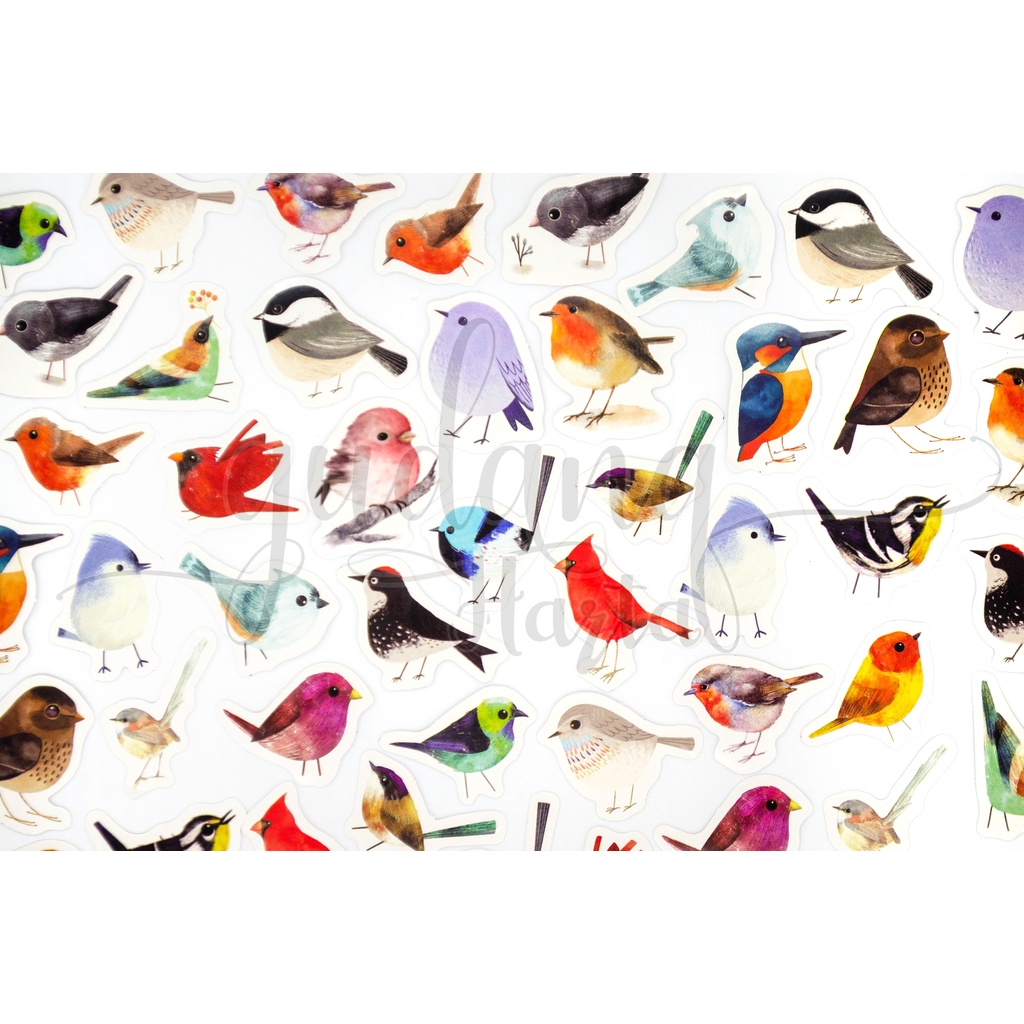 

Stiker Little Bird Sticker Motif Burung Mini DIY Scrapbook GH 303776