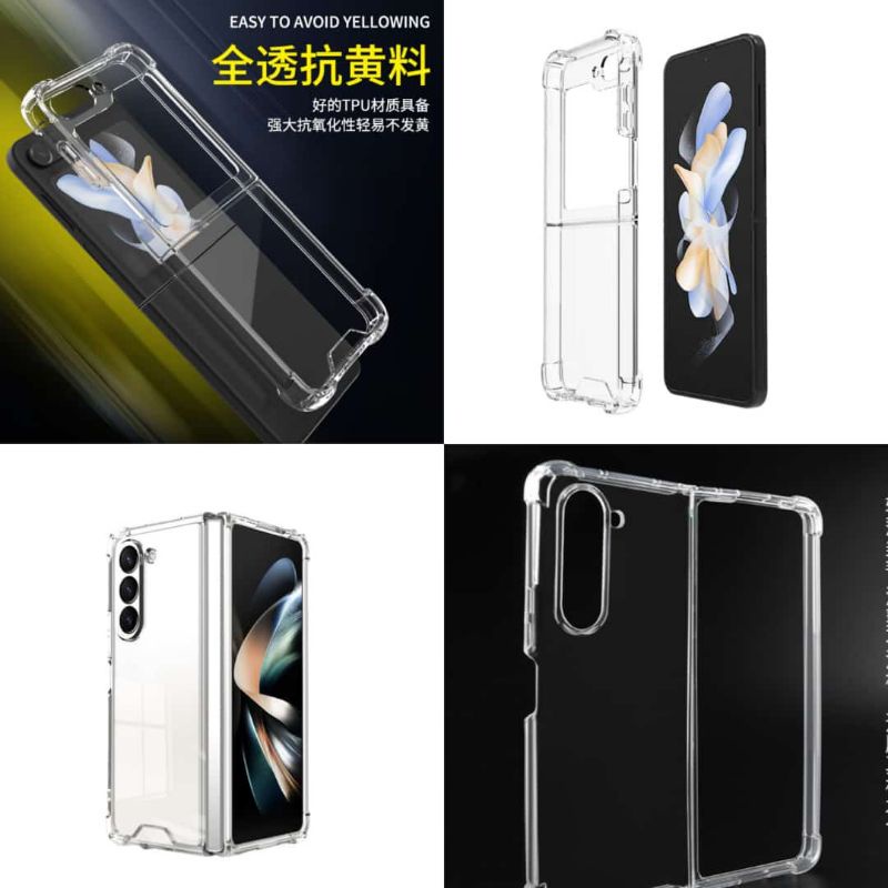 SAMSUNG Z FOLD 3 AIRBAG PROTECT KAMERA CLEAR CASE SAMSUNG Z FOLD 3