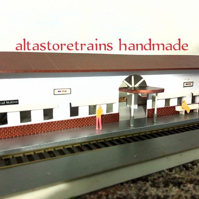 Miniatur Stasiun Kereta Api Altastoreku Handmade
