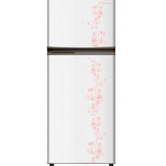 SHARP Kulkas 2 Pintu - SJ-195ND-FW - Pink,rak kaca, murah