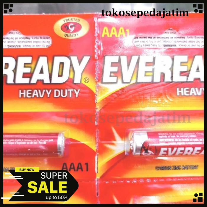 

BATU BATRAI EVEREADY AAA TERMURAH !!