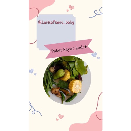 

Paket Sayur Lodeh 1 pcs / Paket Sayur Lodeh 1 bungkus / Sayur Segar sehat