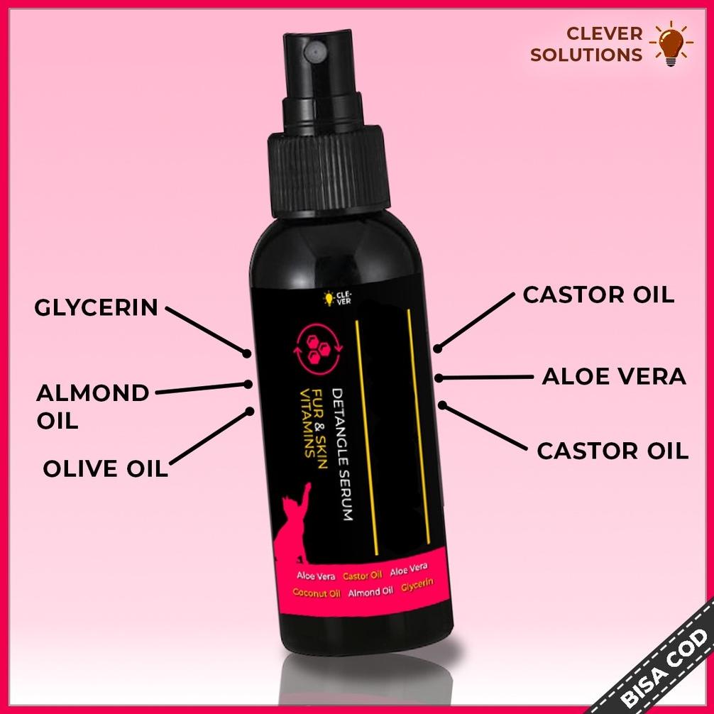 Promo Serum Vitamin Bulu Kucing Spray 100 Ml Penumbuh Dan Anti Rontok Bulu Kucing Spray Herbal Hair 