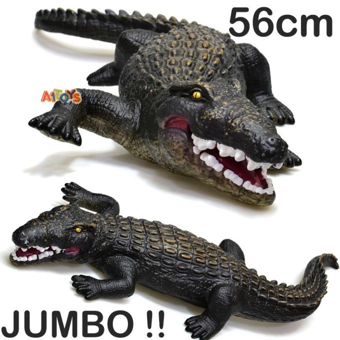 Mainan Miniatur Buaya Crocodile 56 Cm Jumbo