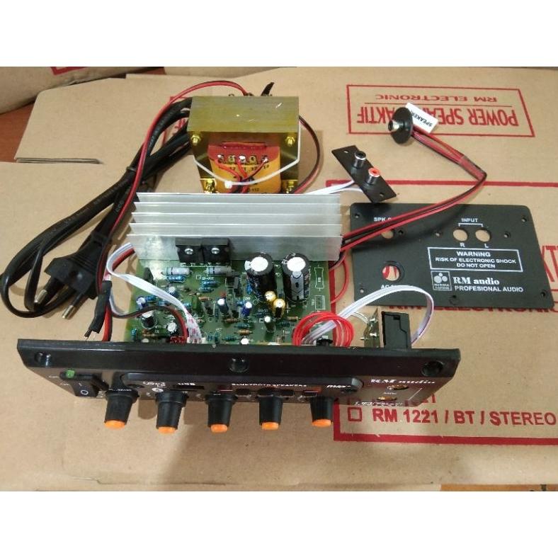 Bayar ditempat Kit power spiker aktif  bloototh + Trafo 3 amper sirip smgk1