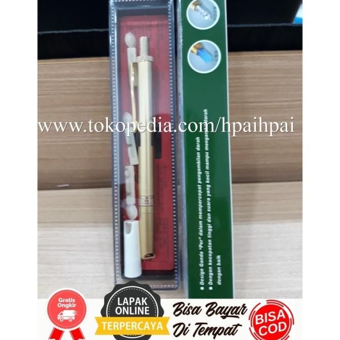 Pen Bekam Lancing Samora Gold Alat Bekam Sammora Gold
