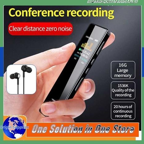 Audio Voice Recorder Alat Perekam Suara Perekam Suara Youtuber Jernih Original