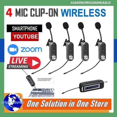 Mic Imam Mic Clip On Mic Jepit Pro 4 C4 C4 Original Original