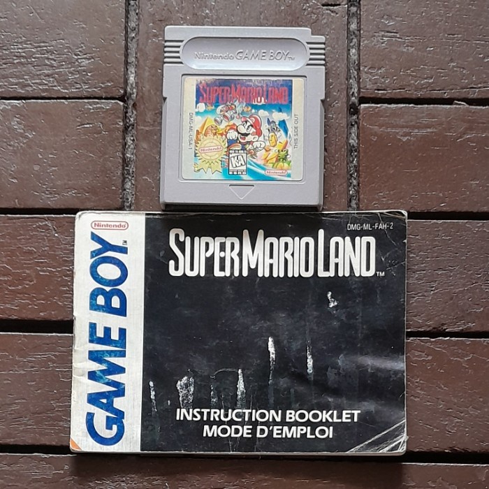 Kaset GameBoy Super Mario Land