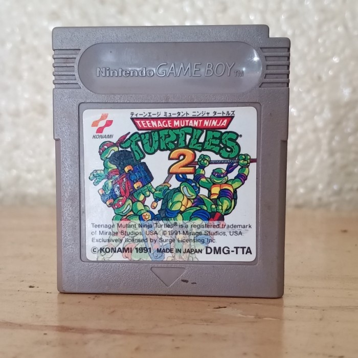 Kaset Gameboy Original Ninja Turtles