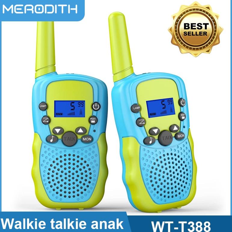 LARIS MiniHT colorful handy talky walkie talkie mainan untuk anak anak walky talky kerja untuk 1-3KM