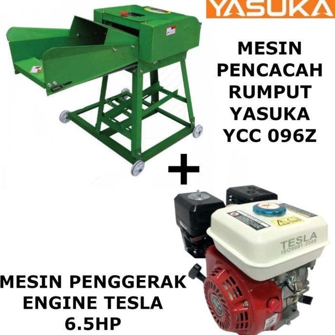 Mesin Pencacah Rumput Yasuka YCC 096Z / Mesin Cacah Rumput Yasuka