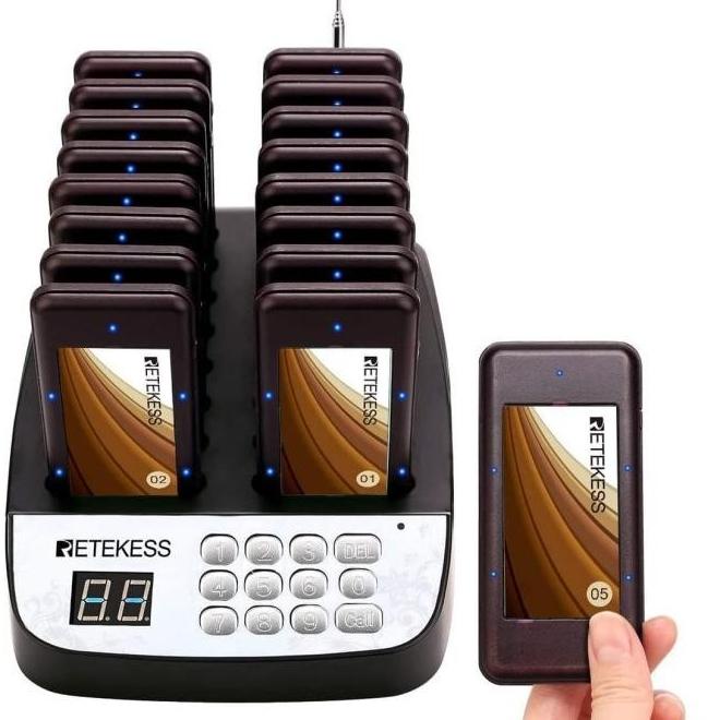 (0_0) Call Waiting System Calling System Restaurant Pager Calling -