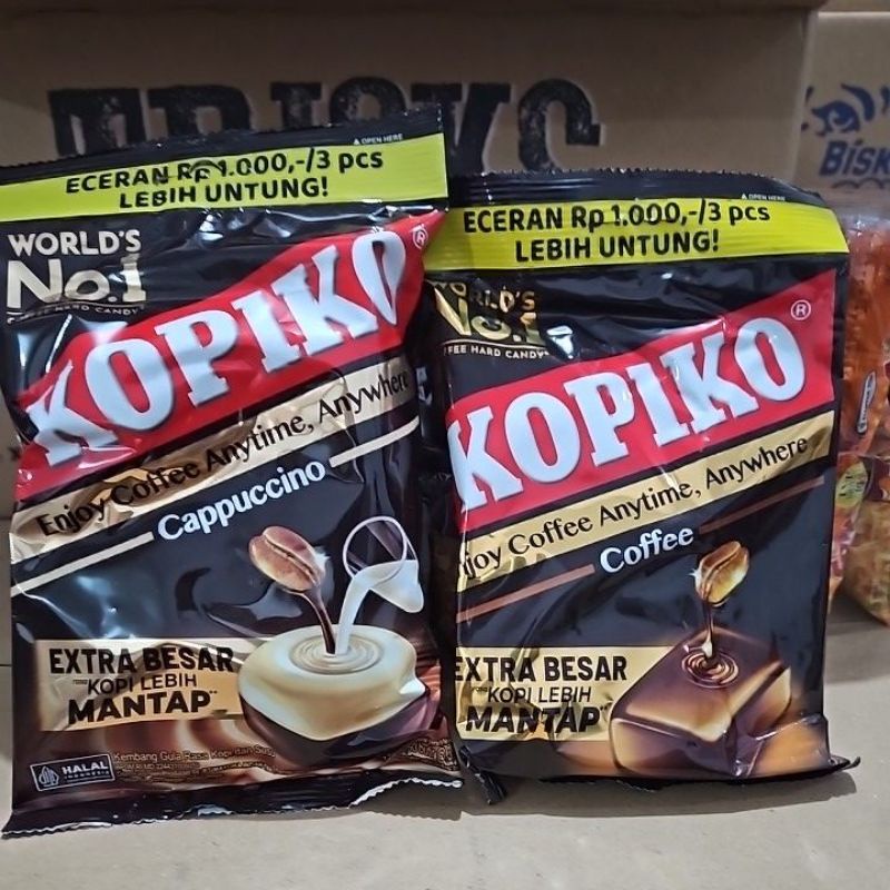 

Kopiko / Kiss / Tamarin Permen isi 50 s # Termurah