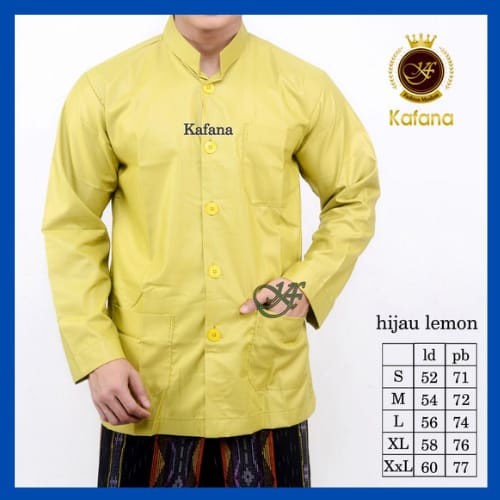 koko haibah warna hijau lemon