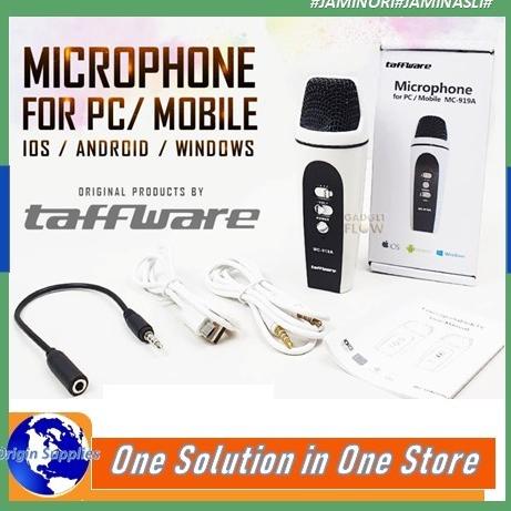 Mic Microphone Karaoke Siborie Ktv Mc-919 Pc/ Android / Iphone / Smule Original
