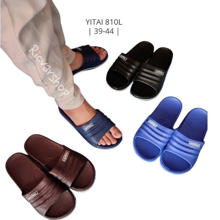 Sandal Slop Yitai 810L/Uk 39-44/Sandal Slop Pria/Sandal Karet Pria/Sandal Karet Slop Pria/Sandal Slo