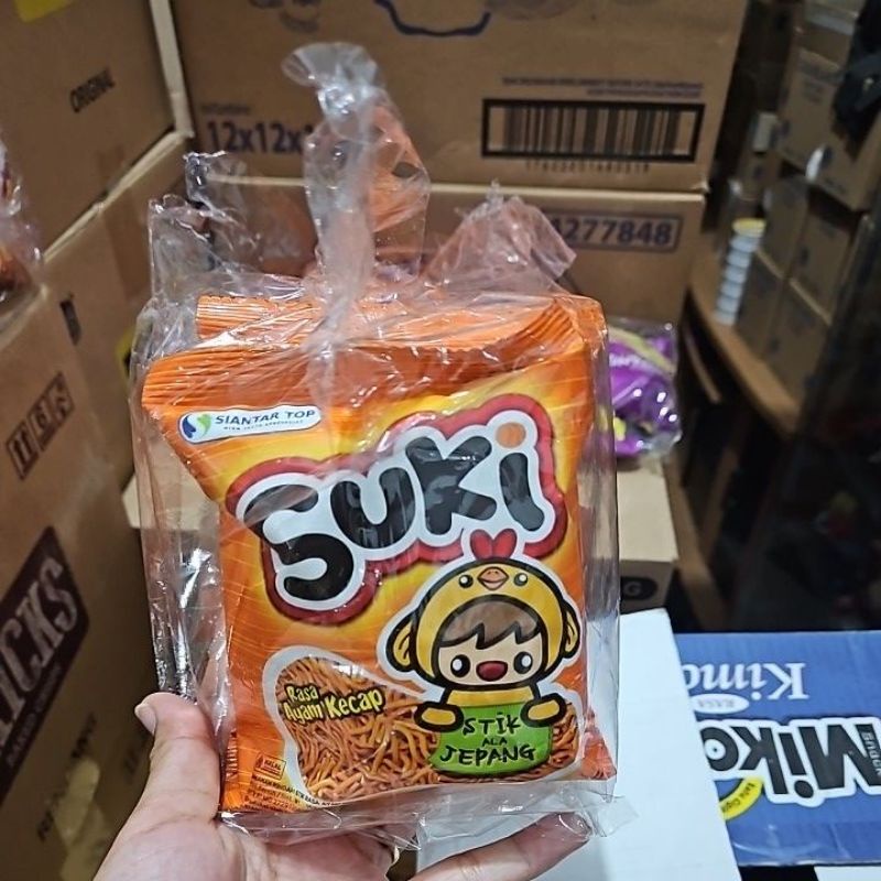 

Suki Suki Snack mie Ala Jepang 15 Gr x 10 Pcs # Termurah