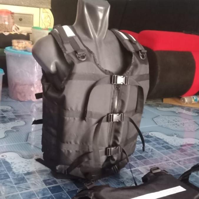 Pelampung Renang Dewasa / Rompi Pelampung Renang -HIJAU ARMY(ALL SIZE)