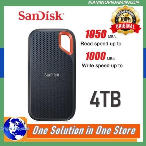 Sandisk Extreme Portable Ssd V2 / Ssd Eksternal Portable V2 Original