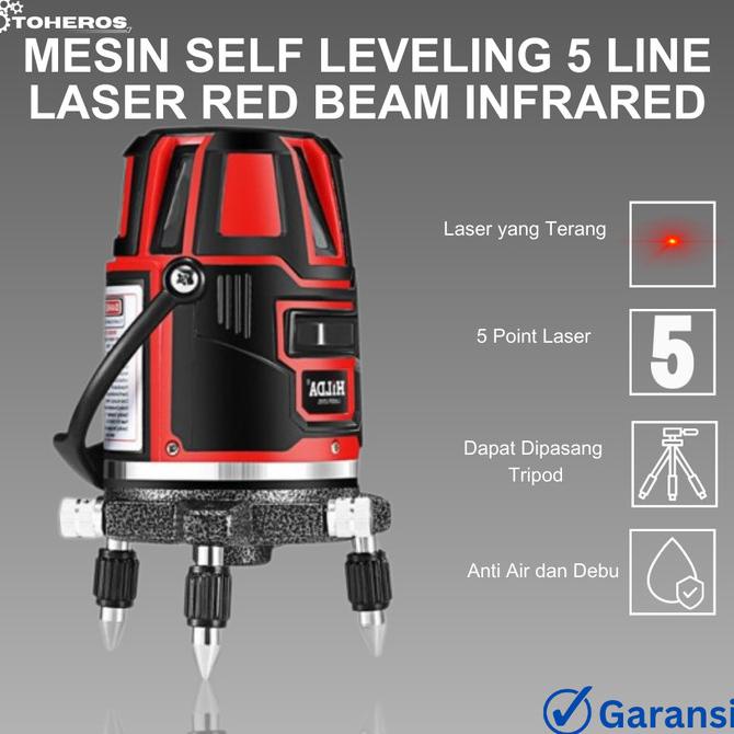 Mesin Laser Bangunan Laser Level Self Leveling