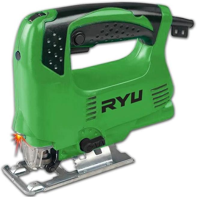 RYU Jig saw RJS65-1E / mesin jigsaw with laser/ gergaji kayu ORI