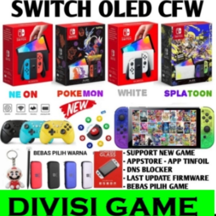 Nintendo Switch OLED CFW 512GB Full Games Switch OLED CFW