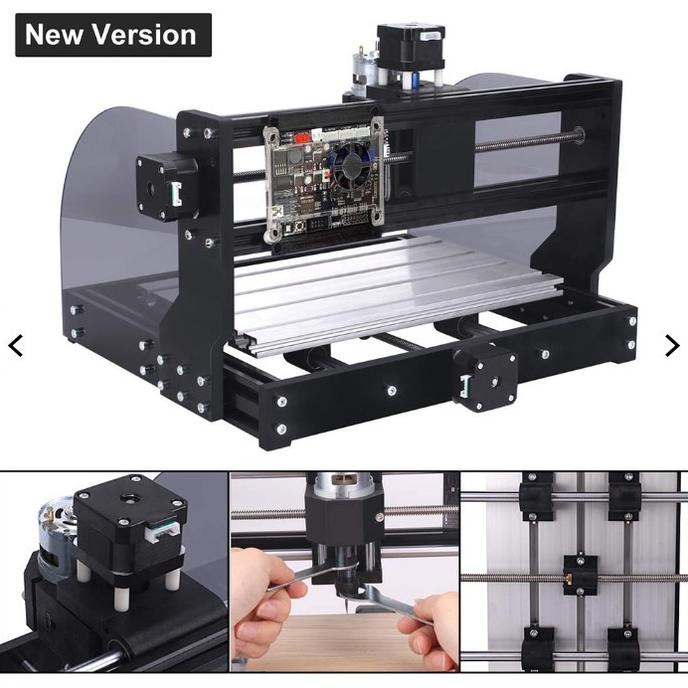 Cnc Printer 3D Ukir Kayu Laser Engraving Machine Diy Cnc3018 Twowin