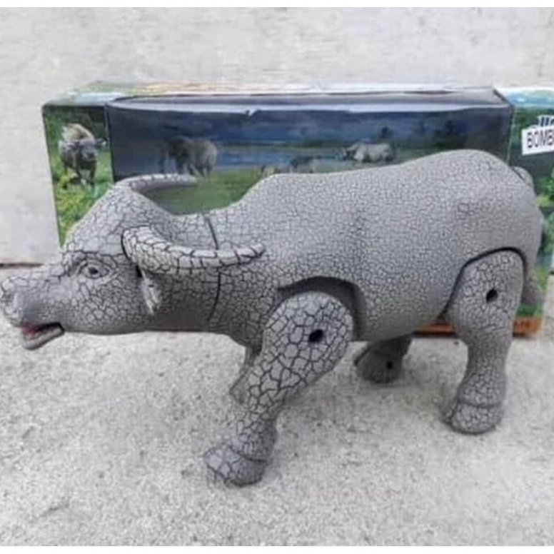 ready Mainan Kerbau Cattle world-Mainan Binatang Kerbau 333-19