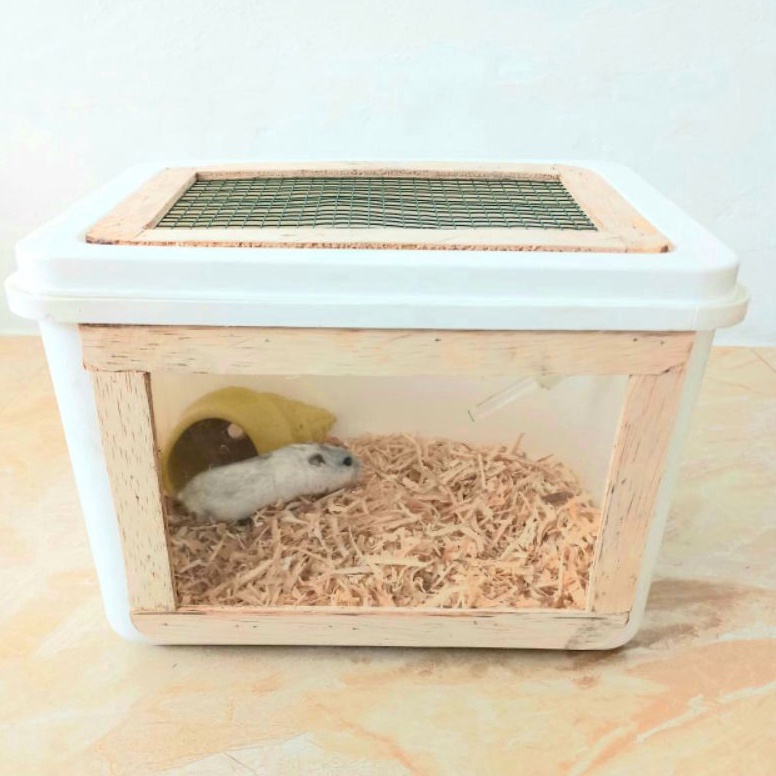 HARGA BERSAHABAT Box Es Krim Modif Kandang Hamster