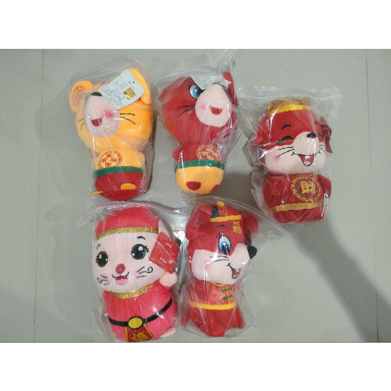 Boneka Shio / Boneka Imlek Tikus / Ular