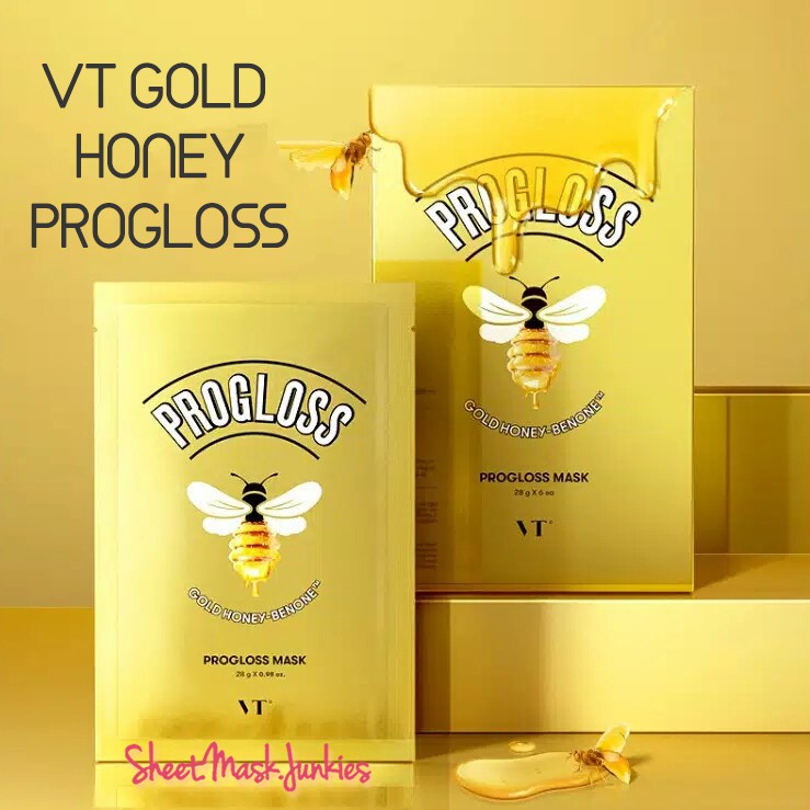 SHEET MASK VT GOLD HONEY PROGLOSS
