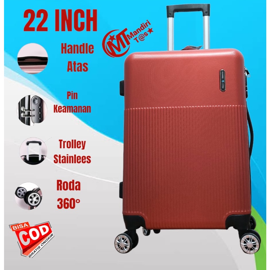 SALE TERBATAS 8.8 BIG SALE KOPER 22 INCH,KOPER POLO GENEVA,KOPER -VARIAN WARNA,KOPER ORIGINAL,KOPER 