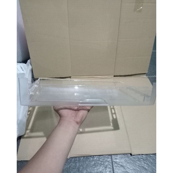 ♦Ial Rak ikan/daging kulkas panasonic 1 pintu original g Produk Premium Dijual .