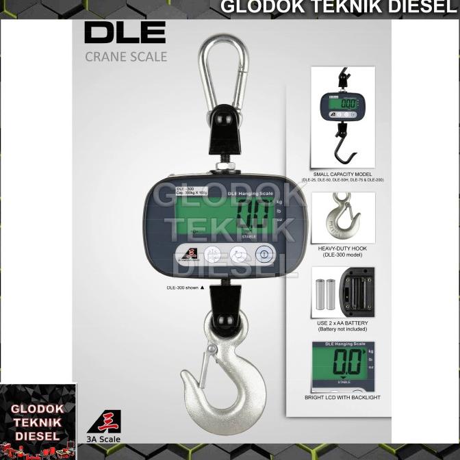 Timbangan Gantung Digital 75 Kg Dle 75